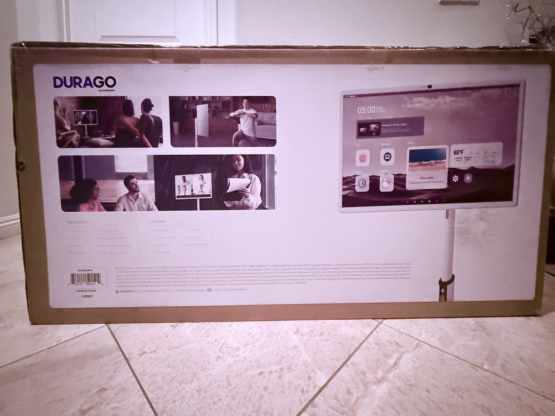 Durago 32” Touchscreen With Carrying Case