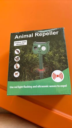 Solar Charging Animal Repeller