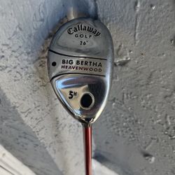 Callaway Big Bertha Havenwood #5 Hybrid / 26*Loft / Graphite Shaft - RH