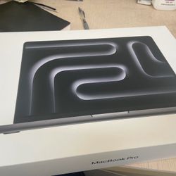 sealed 14” macbook pro m3 (512gb/8gb/Applecare until March 2032)