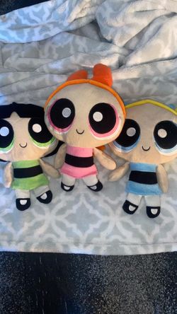 POWER PUFF GIRLS PLUSH DOLLS ALL FOR$20