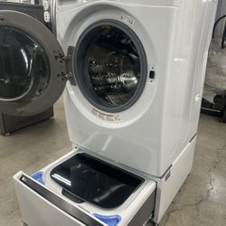 LG 4.5cuft Washer With Pedestal Washer 1cu Ft 
