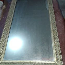 Vanity Mirror Tray Antique 
