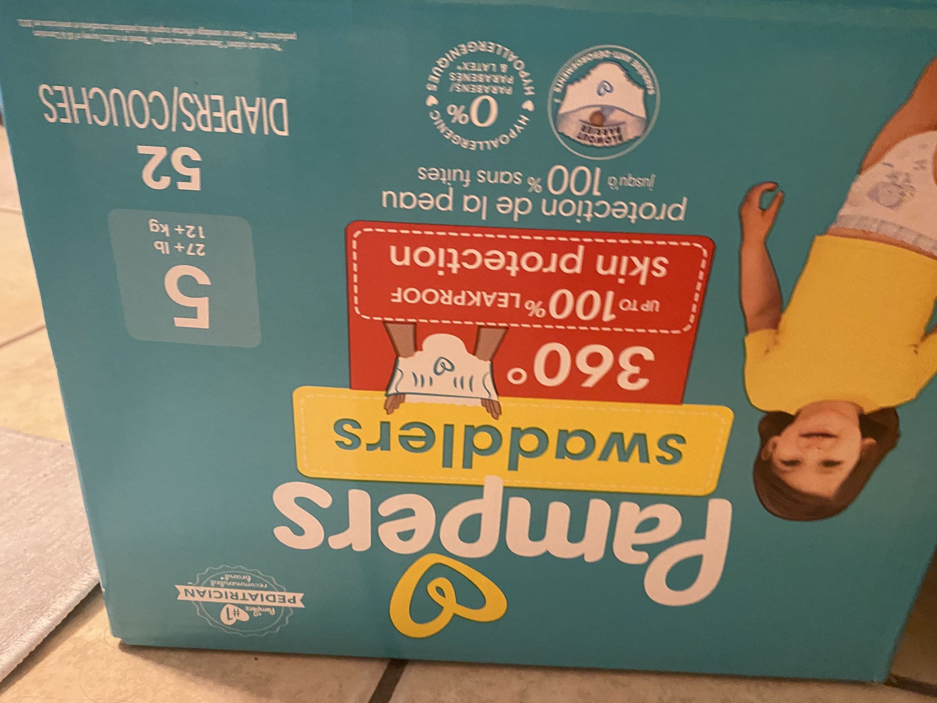 Pampers Swaddlers Size 5