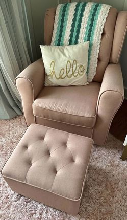 Nursery Chair And Ottoman