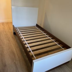 Room & Board Twin Bed Frame – Solid Wood