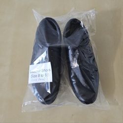 Leather Shoes (Need Laces) Size 8-8.5