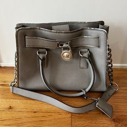 Gray Michael Kors Handbag 