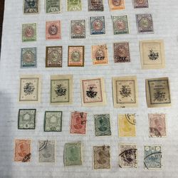 Middle Eastern Old Collection Of 61 Stamps 