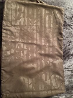 New Queen sized patterned brown sheet set