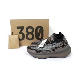 Adidas Yeezy Boost 380 Shoes Mens Size 9 Stone Salt GZ0472
