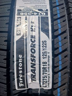 LT275 70 18 FIRESTONE TRANSFORCE HT2