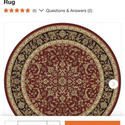 **Reduced.!!**Barclay Round Oriental Rug-NEW