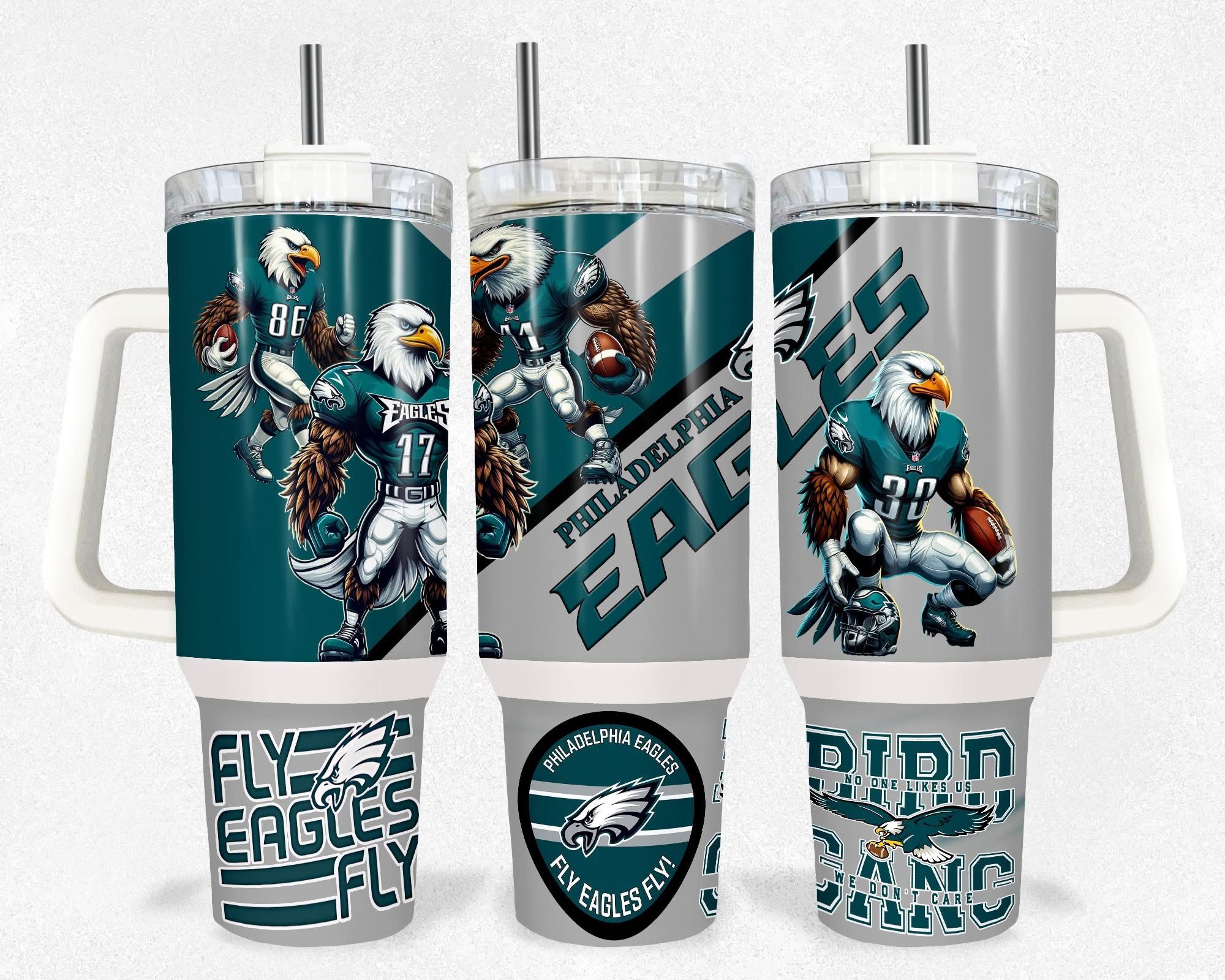 Philadelphia Eagles Football 40oz Tumbler