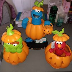 Sesame Street Pumpkins