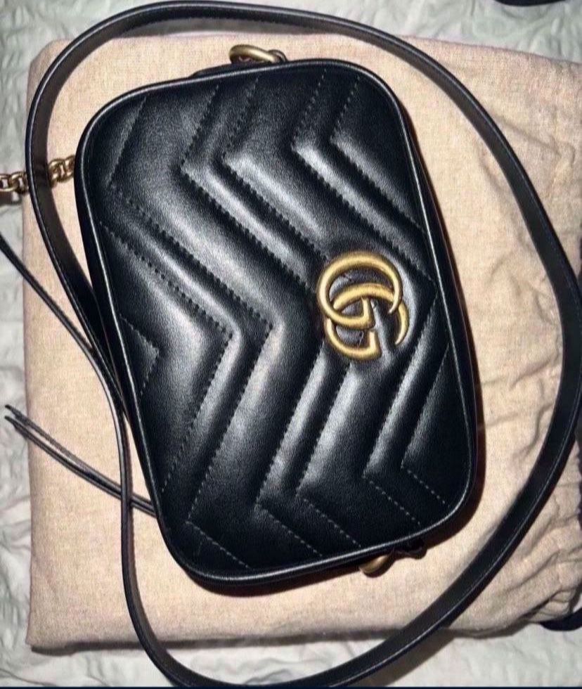 Gucci GG Marmont Mini Shoulder Bag 