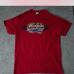 Red Montpelier Motor Speedway racing tee #NASCAR #vintage #y2k