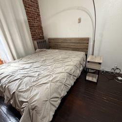 Bed Frame + Nightstand – Moving Sale Must Go