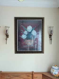 Decorative paintings and dishes