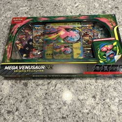Mega Venusaur ex premium collection.