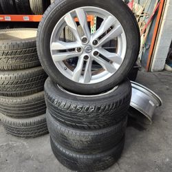 Rims For Nissan Altima 2007 To 2015 Tires 215/55/17