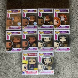 Funko Pop Disney Princesses Exclusives