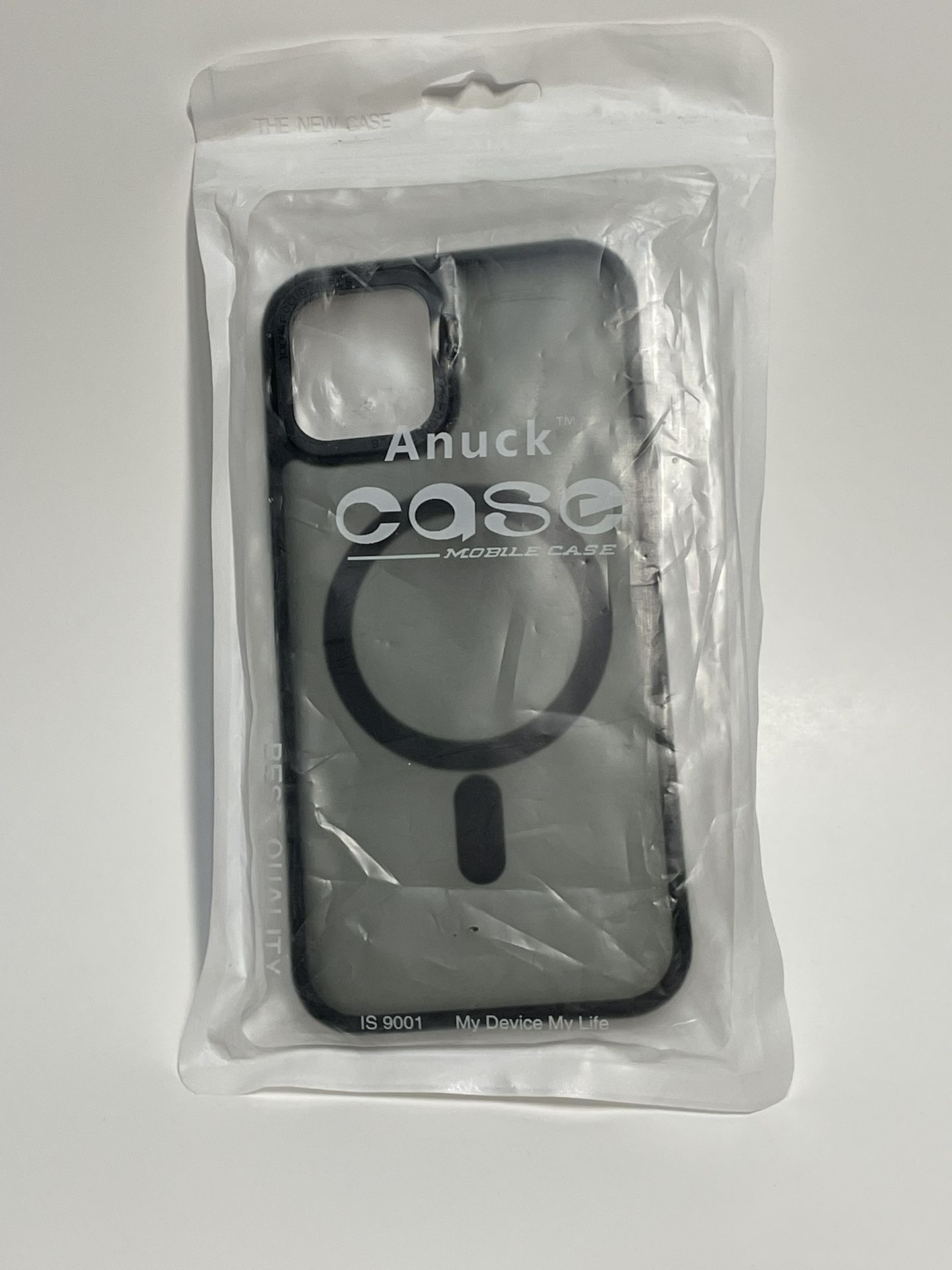 iPhone 12 Black Phone Case.