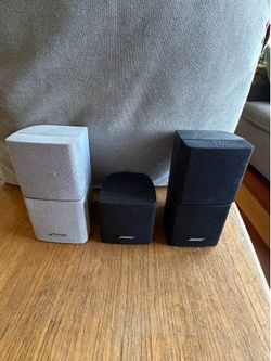 Bose 1 Single & 2 Double Cube Speaker Acoustimass