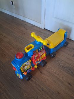 Kids,child's  children's, learning  educational  ride on train