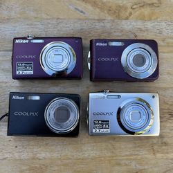 Nikon Coolpix Digital Camera Lot