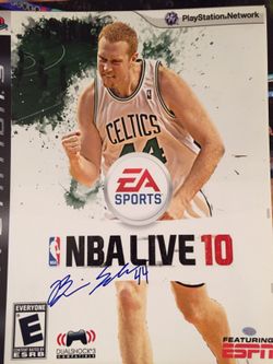 Brian Scalabrine autographed 16x20 photo #2