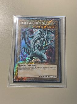 Quarter Century Bonanza Secret Rare Blue Eyes White Dragon (Yu-Gi-Oh)