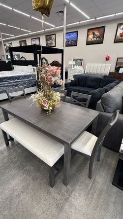 6 PC DINING TABLE