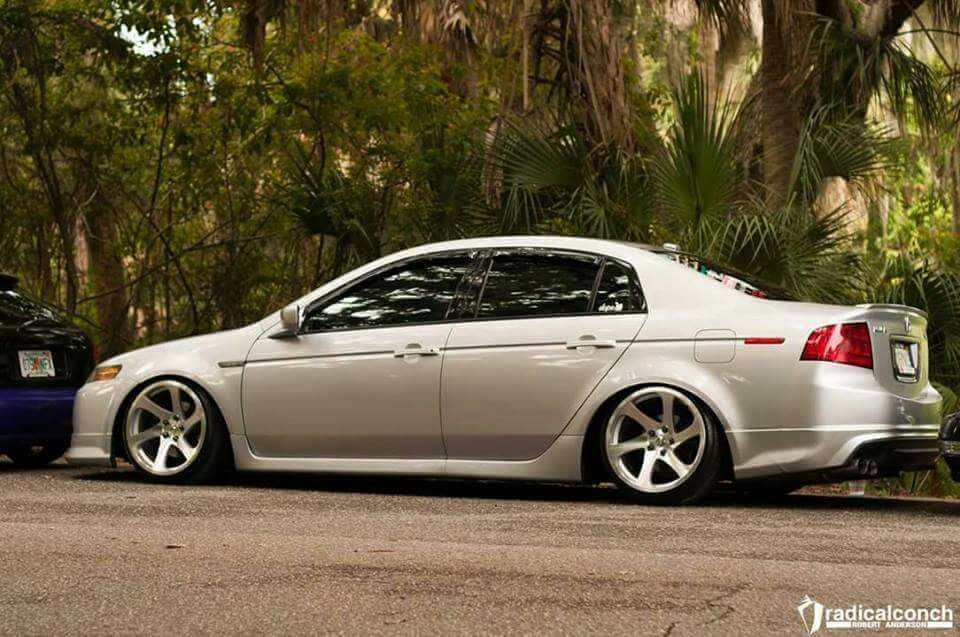 05 acura tl slammed