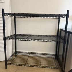 2 Metal Storage Racks 