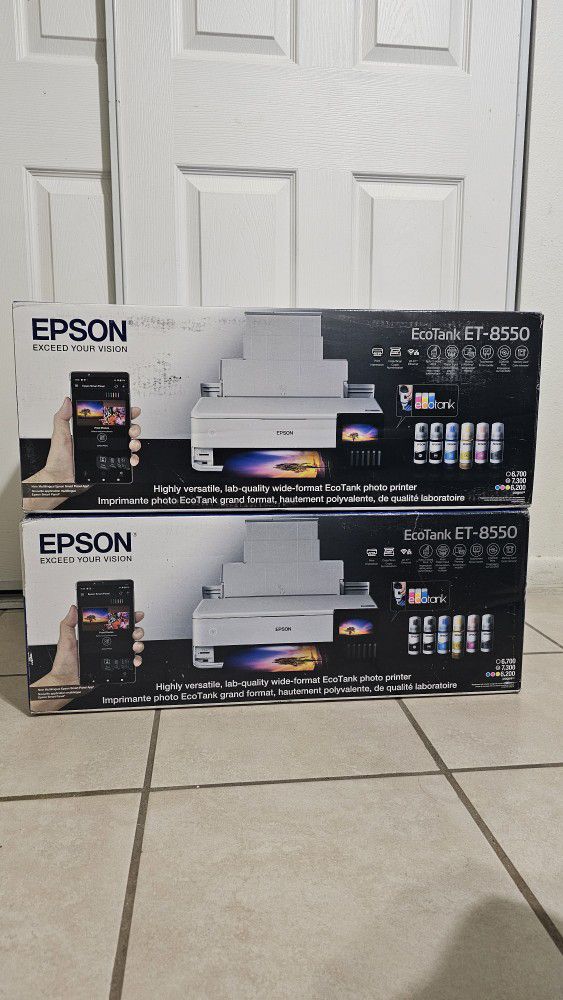 printer sublimation epson ecotank-et 8550 new <impresora de sublimasion nueva> [$680x1]