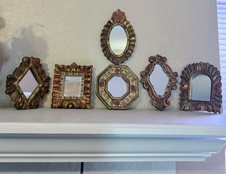 Vintage unique beautiful wall mirrors