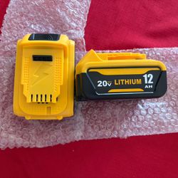 Two (2) Dewalt  Direct Fit Batteries for sale.  20 Volt- 12 Ah Brand New Never Used. $50 each.