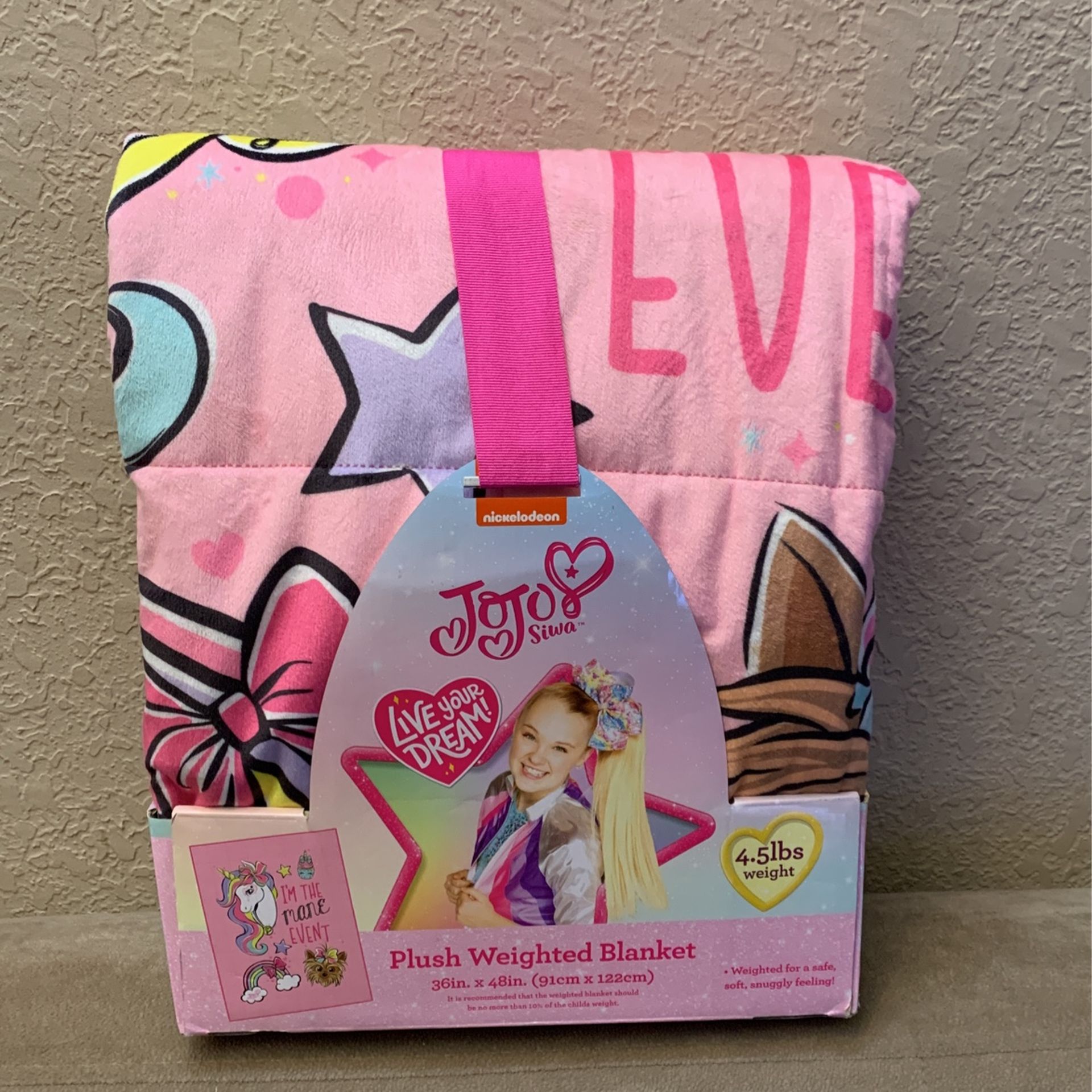 JoJo Dies Weighted Blanket