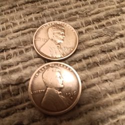 1936...1916. Wheat Penny