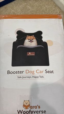 Booster dog car seat