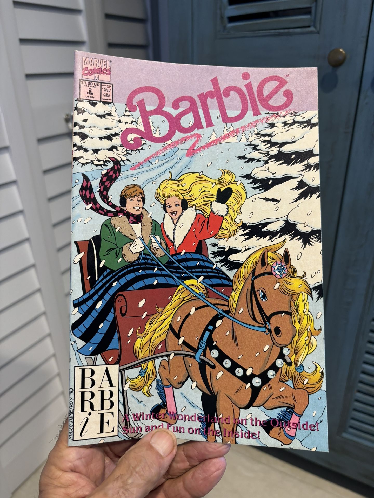 Year 1991 Vintage Barbie Comic #2