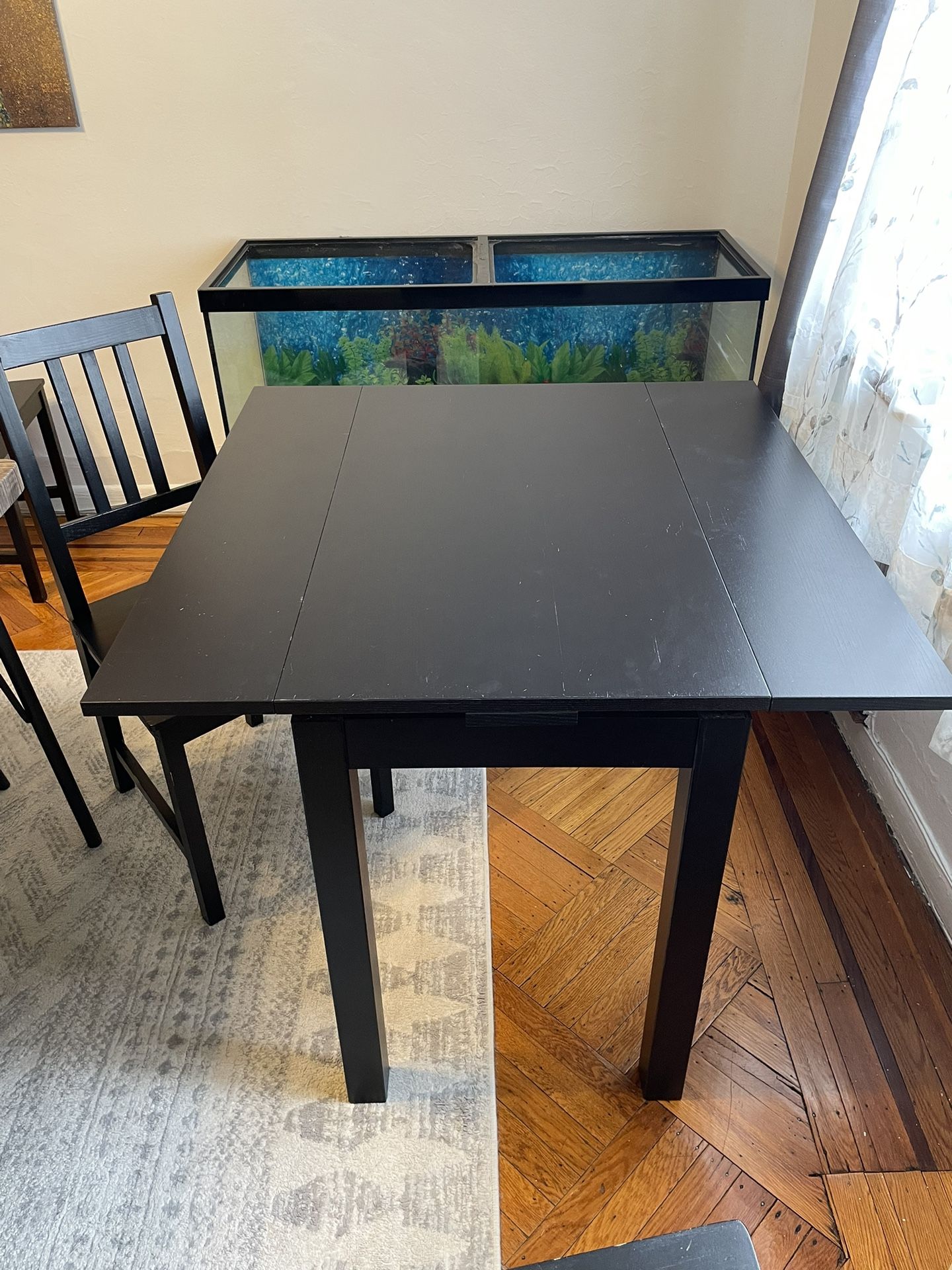 IKEA Dining Table With Four Chairs
