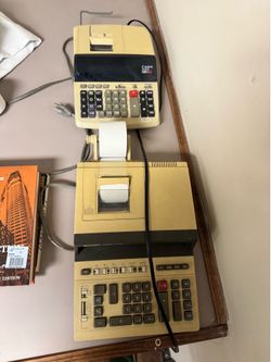 Vintage calculators