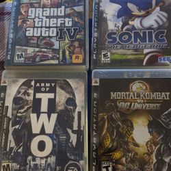 Play Station 3 Games