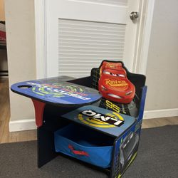 Delta Children’s Disneys Cars Wood Chair Desk Activity Desk