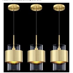 3 Pack Hanging Ceiling Lights.