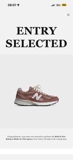 Kith new balance 990V4