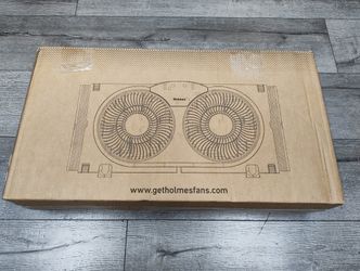 Holmes Dual Window Fan 9" With Remote