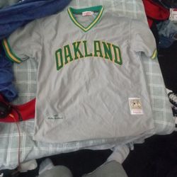 1982 Ricky Henderson Oakland A's Baseball Jersey 